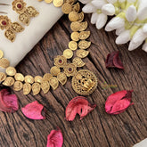 Vriksham Lakshmi Pendant With 2 Layer Maanga & Coin Neckpiece-G17213